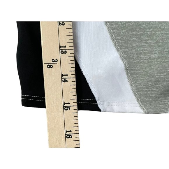 Victorias Secret PINK Ultimate Sports Bra Womens S Black White Green Criss Cross - Picture 5 of 11